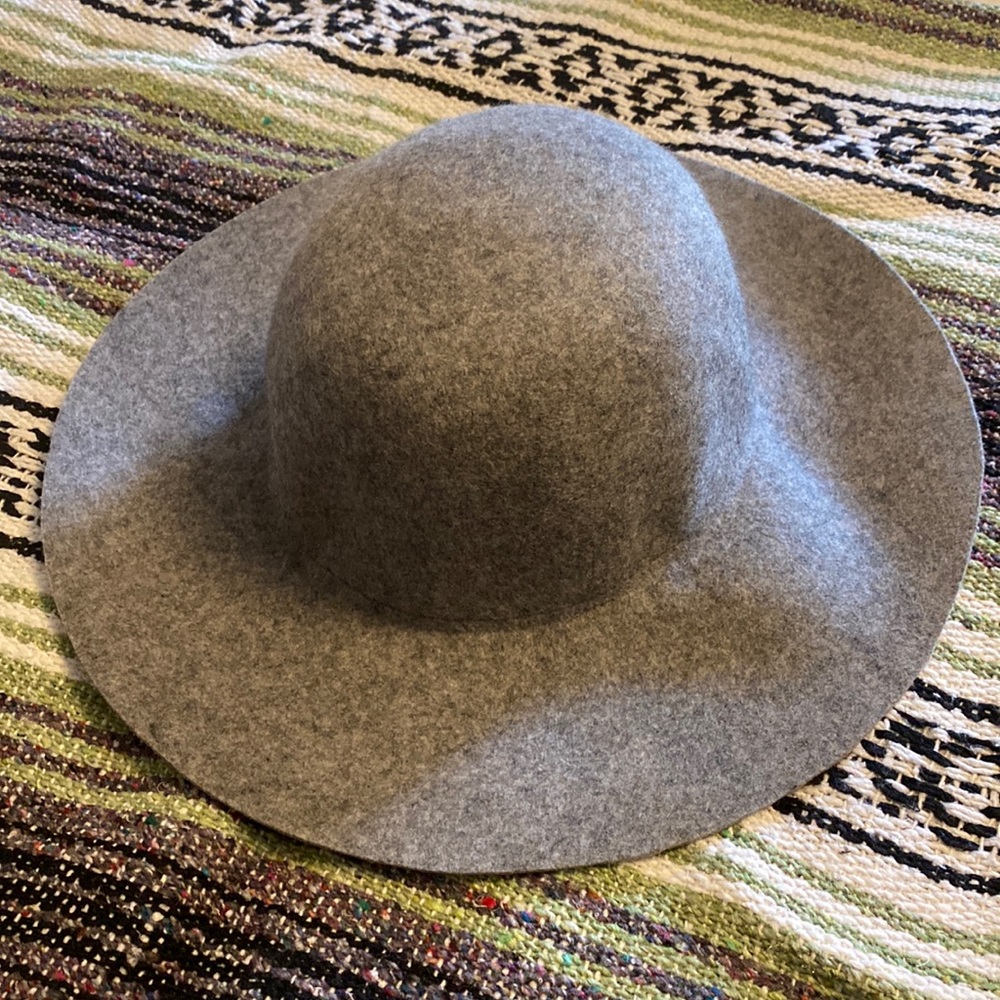 Aldo Gray Wide Brim Floppy Hat- NWT